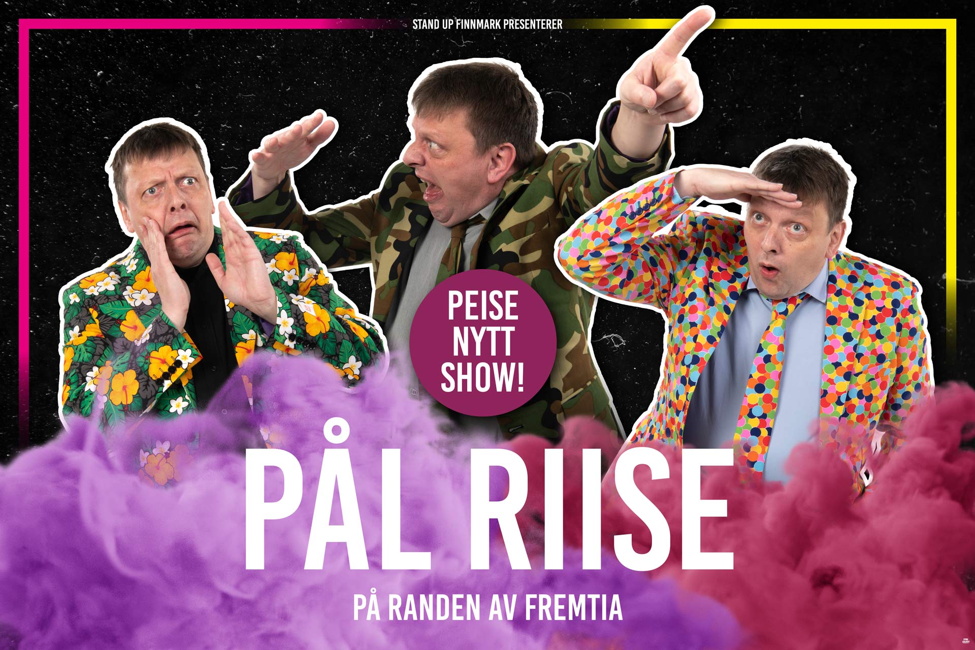 Humorist Pål Riise - PÅ RANDEN AV FREMTIA
