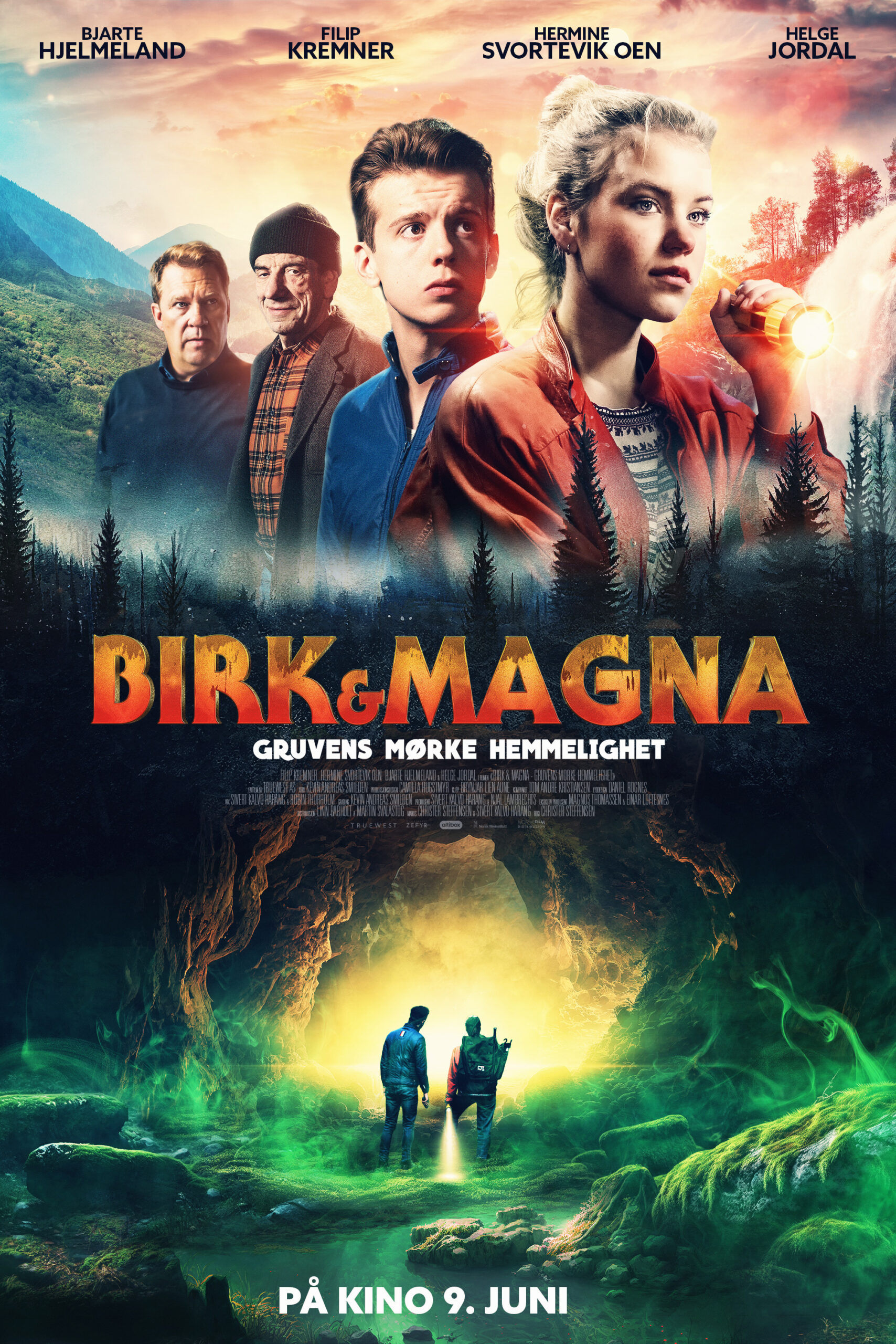 Birk og Magna poster